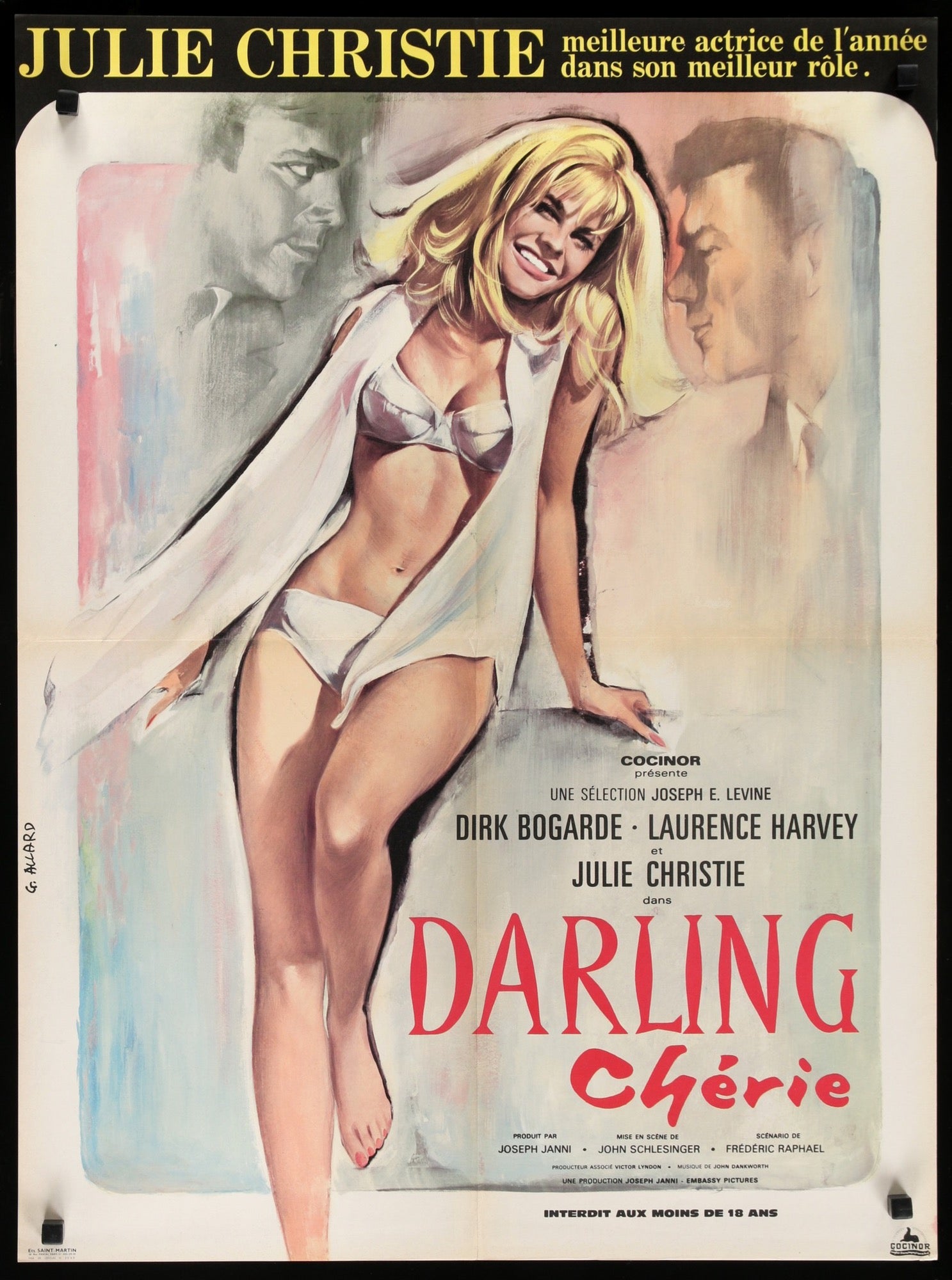 Darling (1965) original movie poster for sale at Originalfilmart