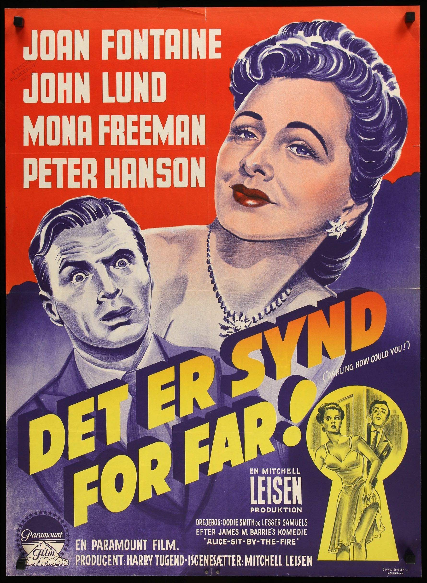Darling, How Could You! (1951) original movie poster for sale at Originalfilmart