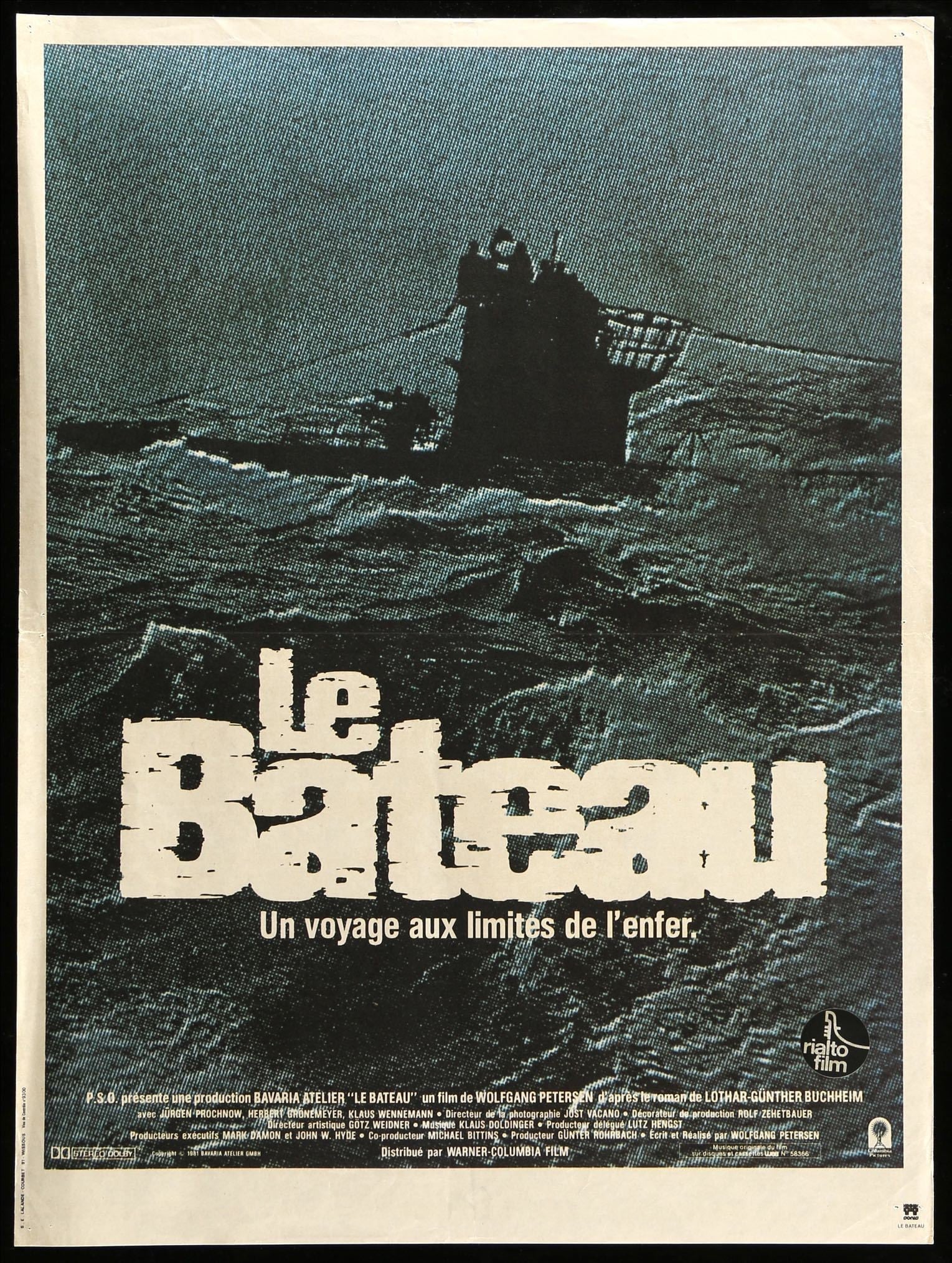 Das Boot (1981) original movie poster for sale at Originalfilmart