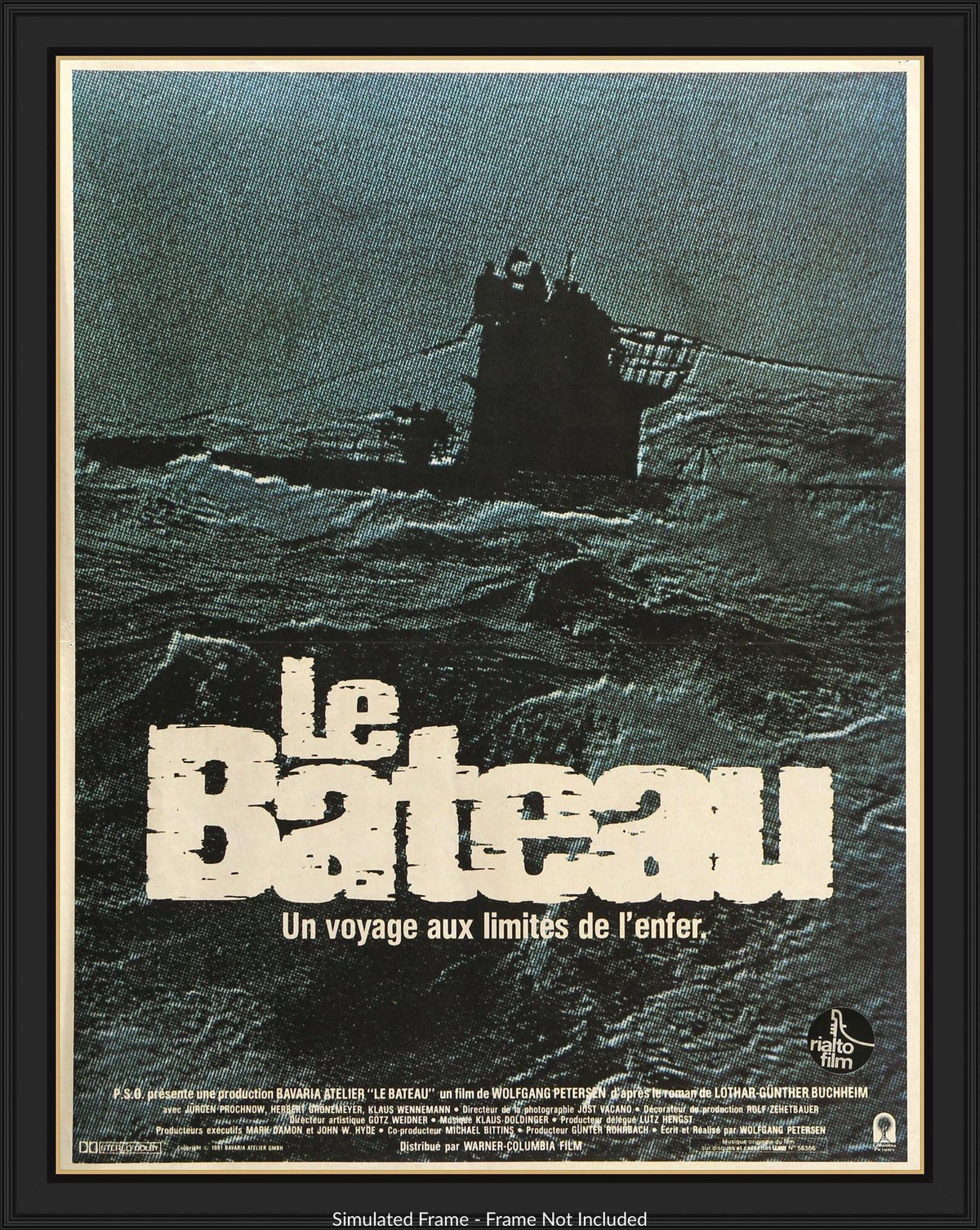 Das Boot (1981) original movie poster for sale at Originalfilmart