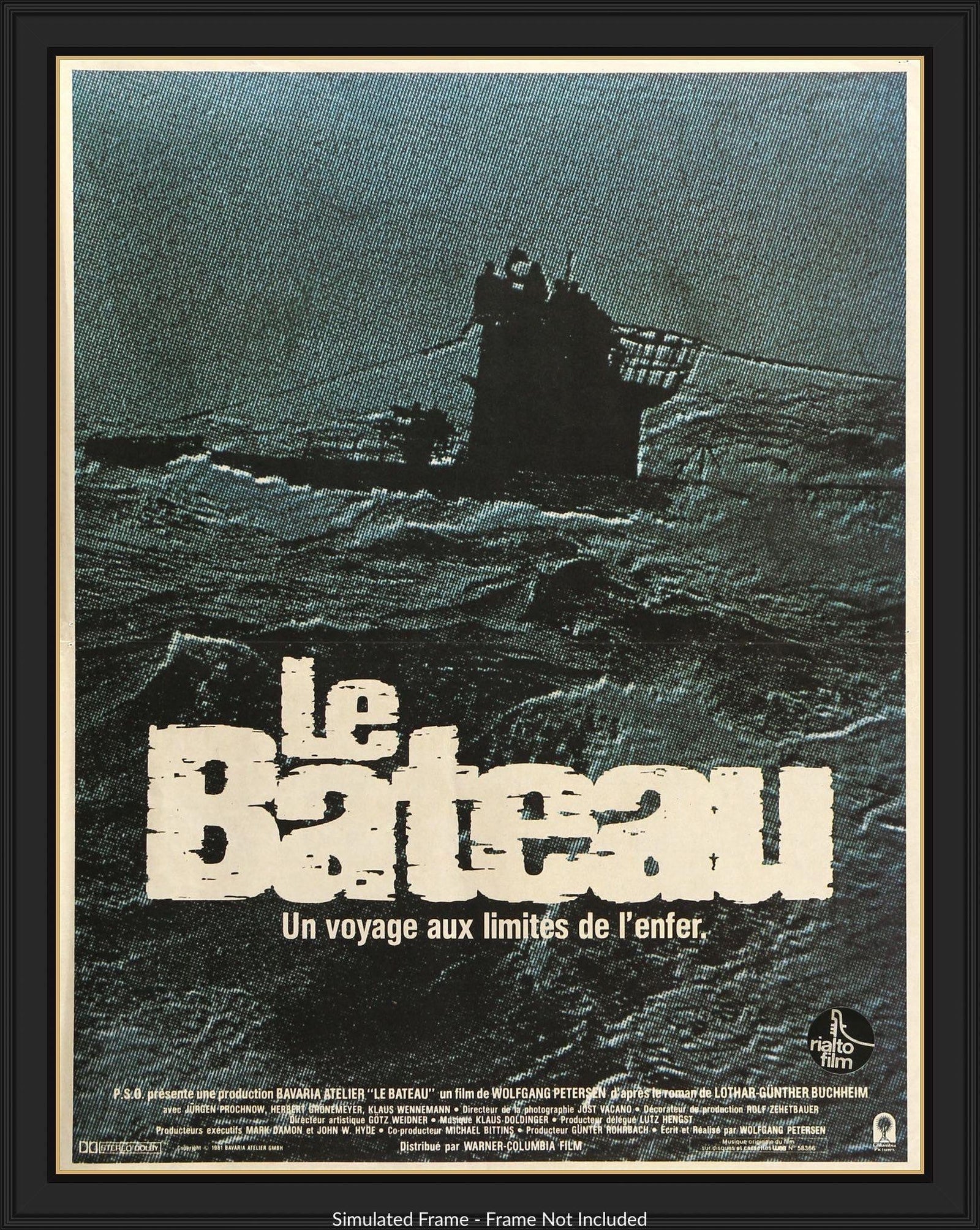 Das Boot (1981) original movie poster for sale at Originalfilmart