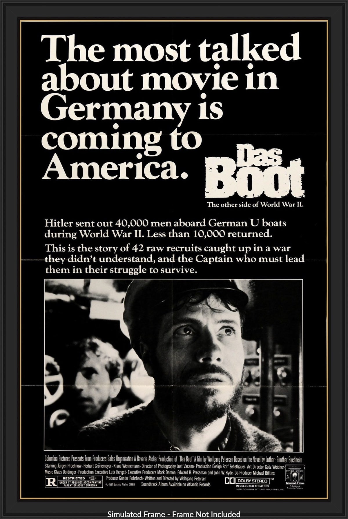 Das Boot (1981) original movie poster for sale at Originalfilmart
