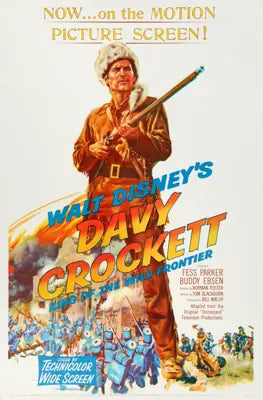 Davy Crockett, King of the Wild Frontier (1955) original movie poster for sale at Originalfilmart