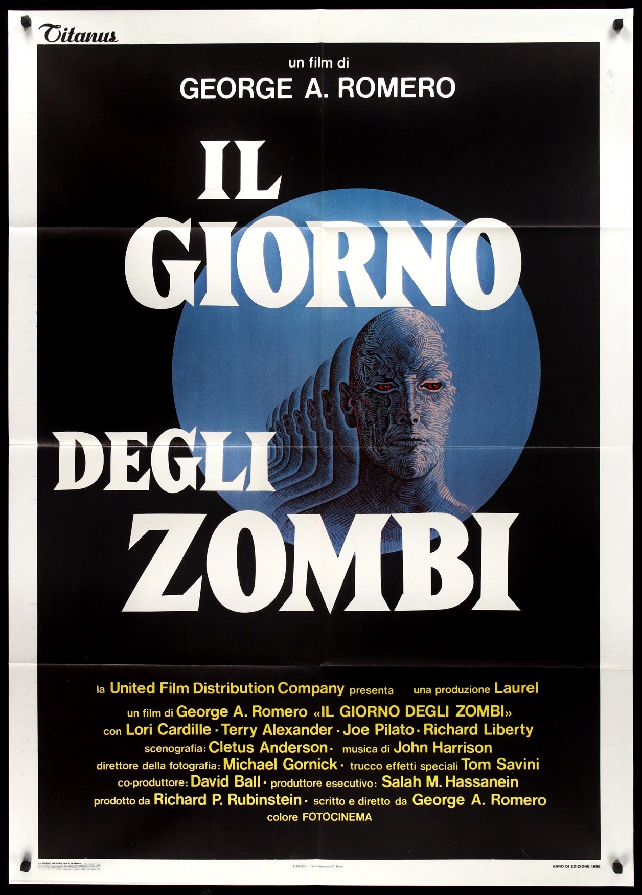 Day of the Dead (1985) original movie poster for sale at Originalfilmart