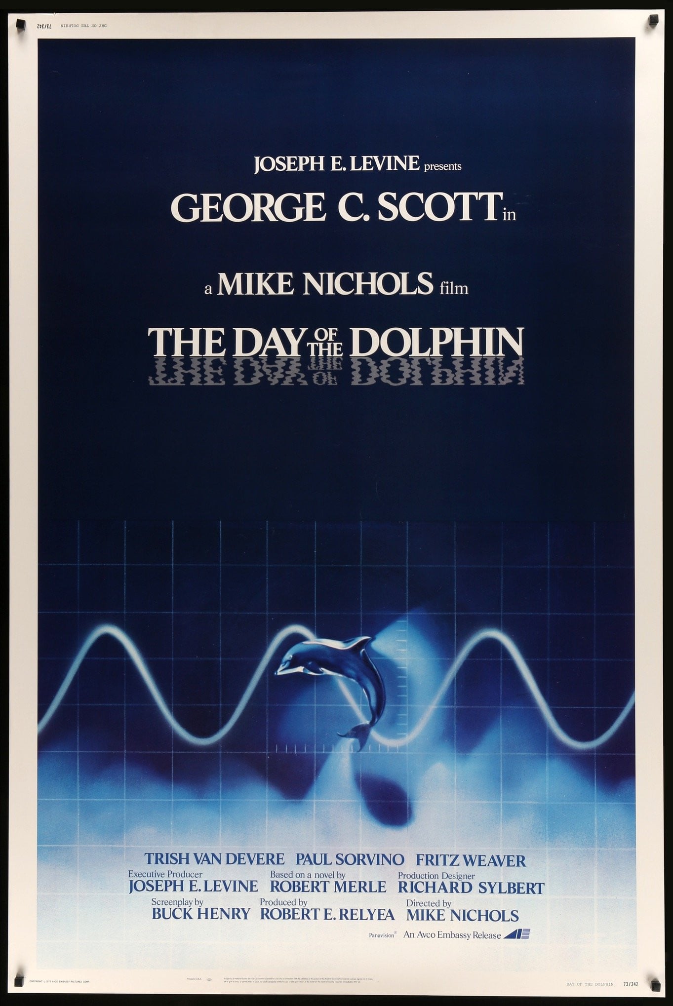 Day of the Dolphin (1973) original movie poster for sale at Originalfilmart