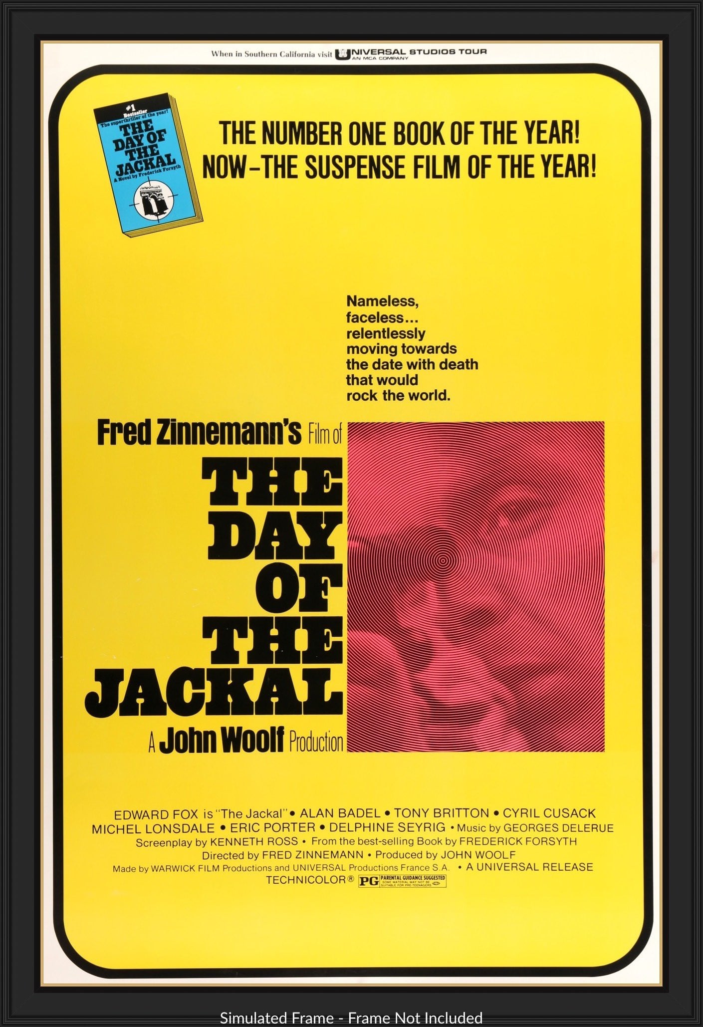 Day of the Jackal (1973) original movie poster for sale at Originalfilmart
