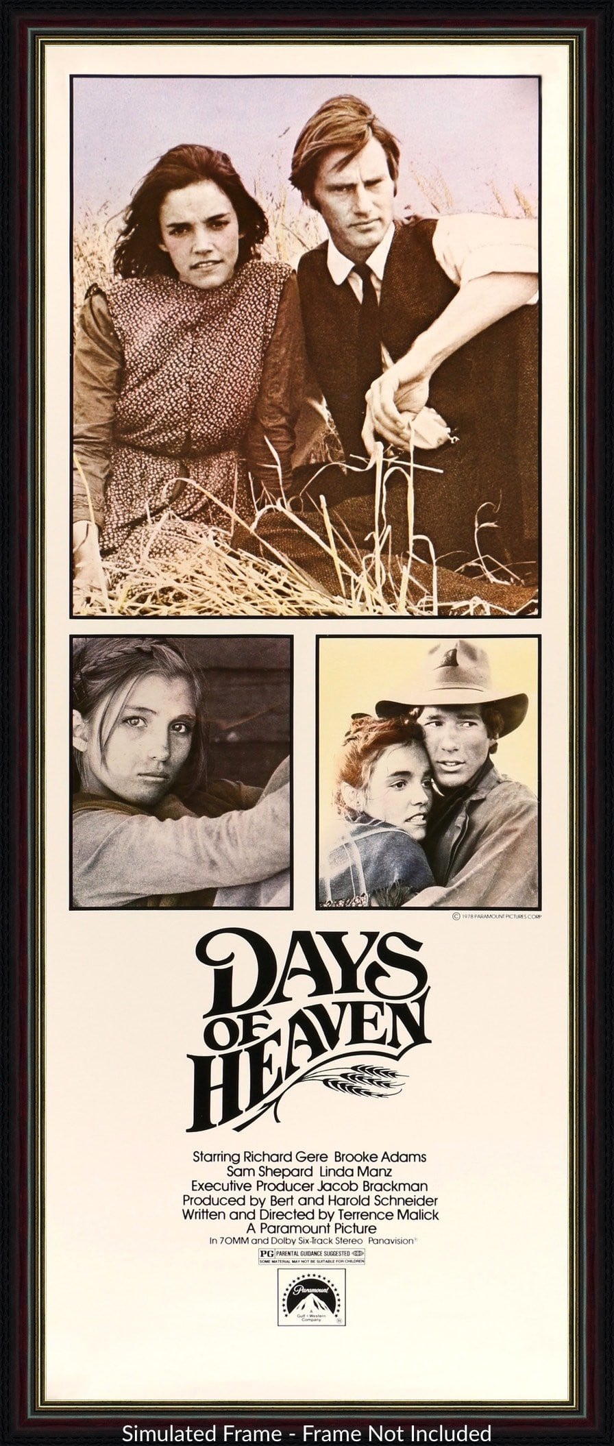 Days of Heaven (1978) original movie poster for sale at Originalfilmart