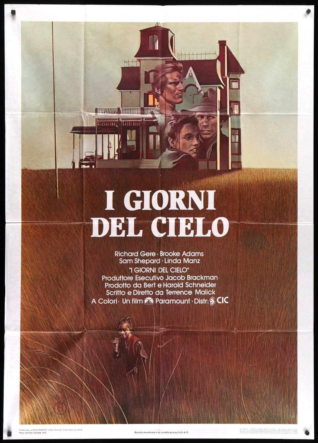 Days of Heaven (1978) original movie poster for sale at Originalfilmart