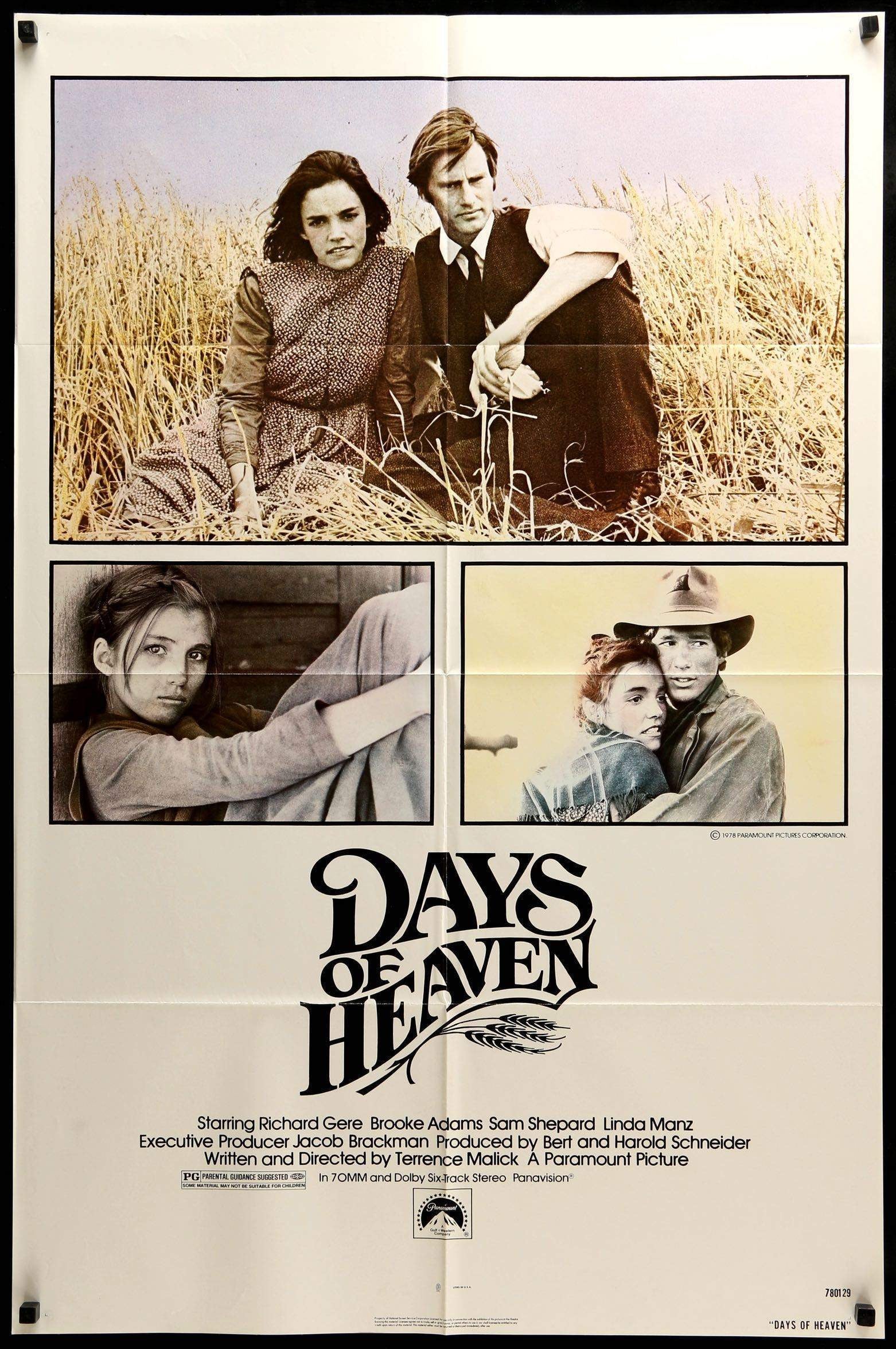 Days of Heaven (1978) original movie poster for sale at Originalfilmart