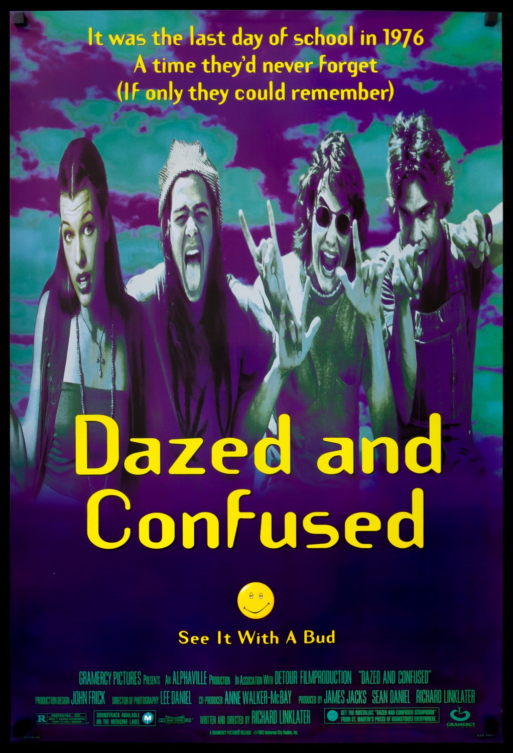 Dazed and Confused (1993) original movie poster for sale at Originalfilmart