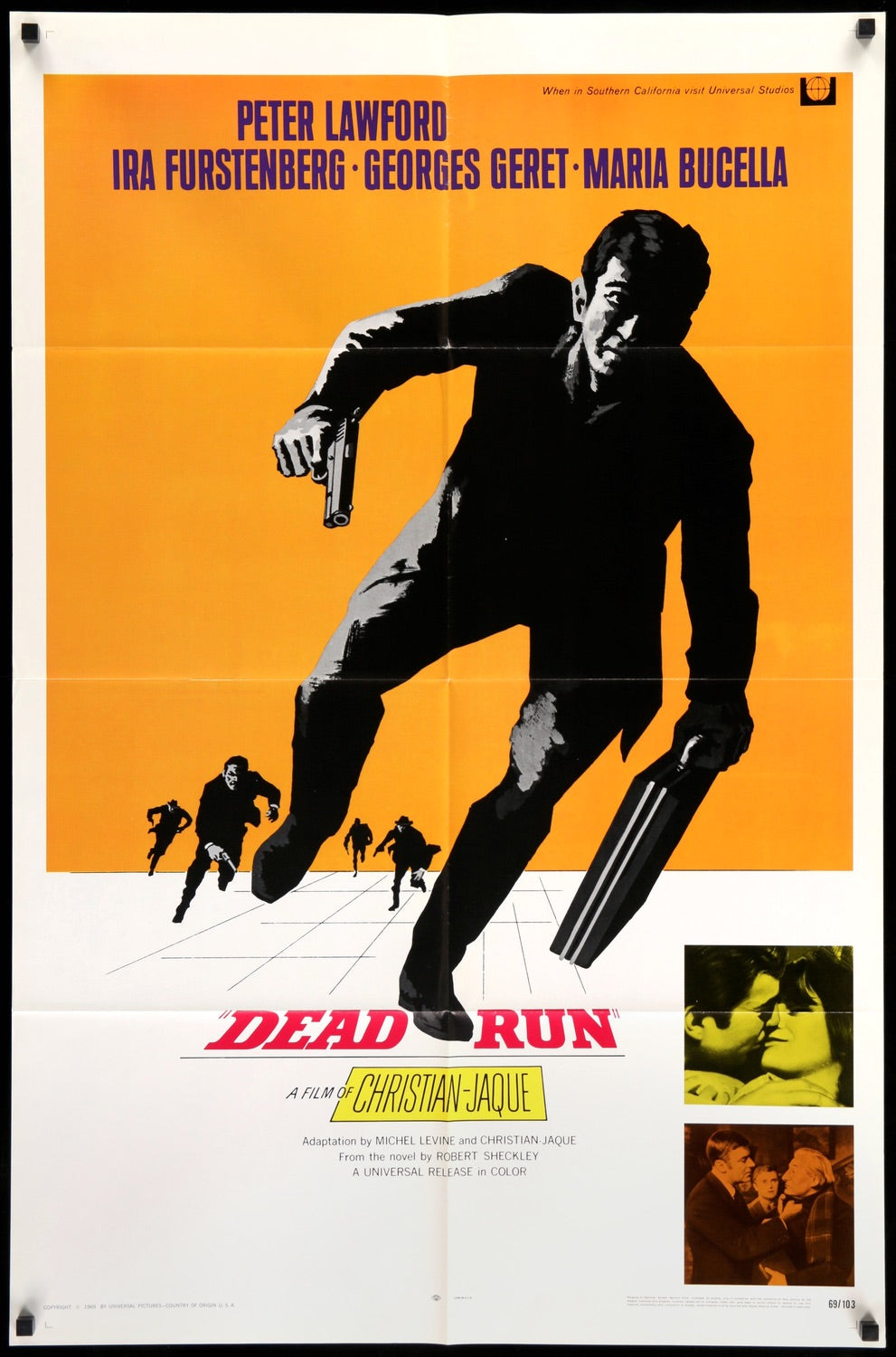 Dead Run (1969) original movie poster for sale at Originalfilmart