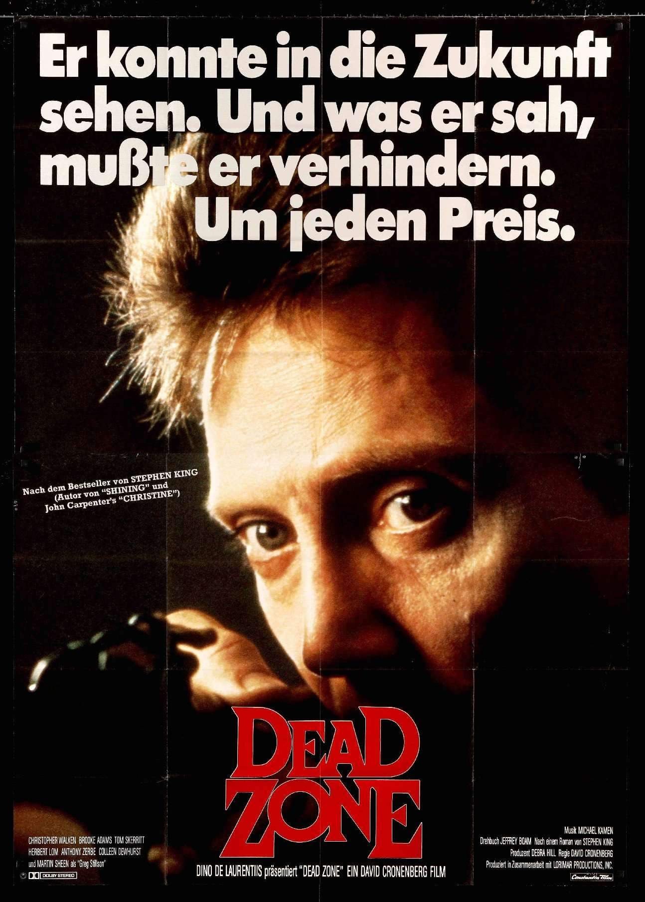 Dead Zone (1983) original movie poster for sale at Originalfilmart