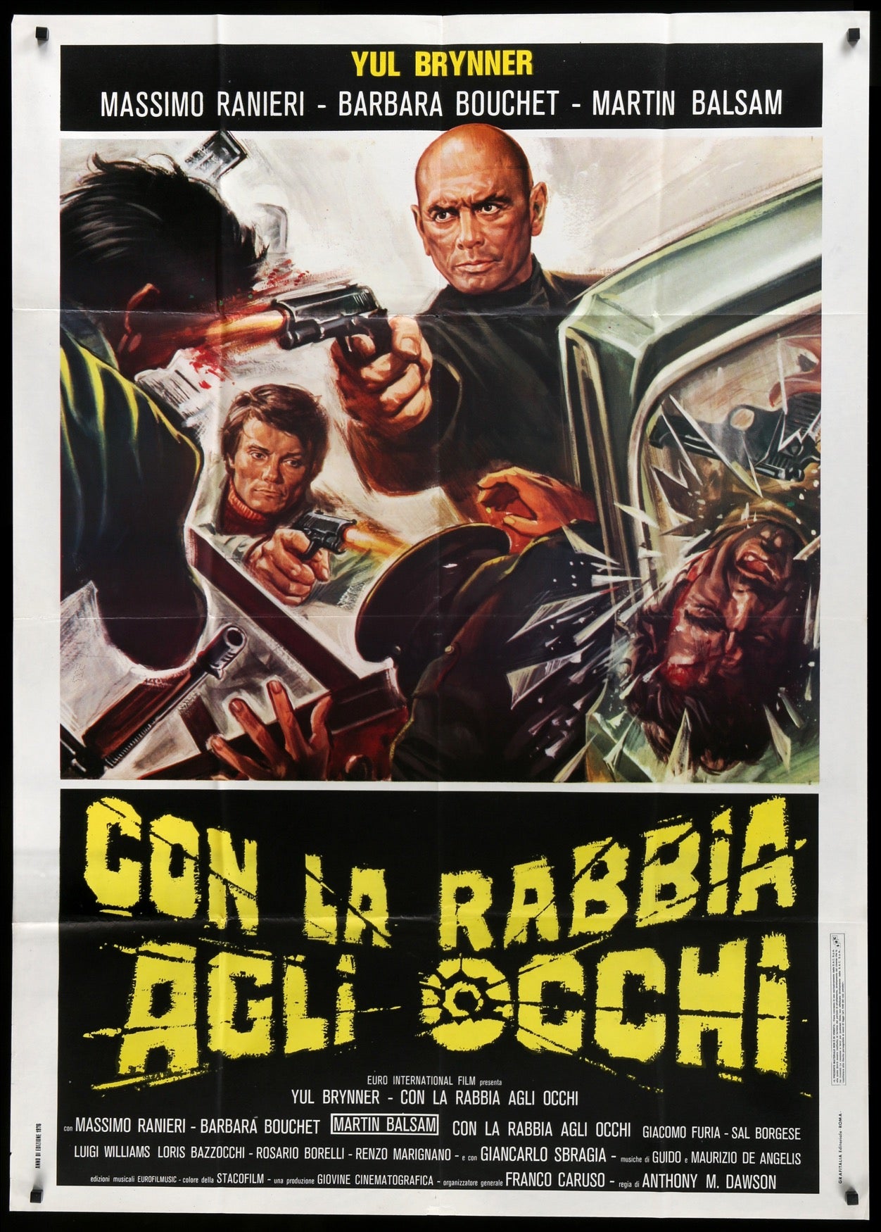 Death Rage (1976) original movie poster for sale at Originalfilmart