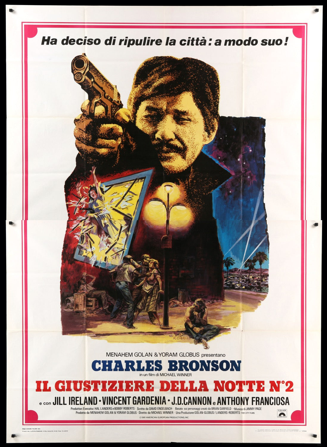Death Wish II (1982) original movie poster for sale at Originalfilmart