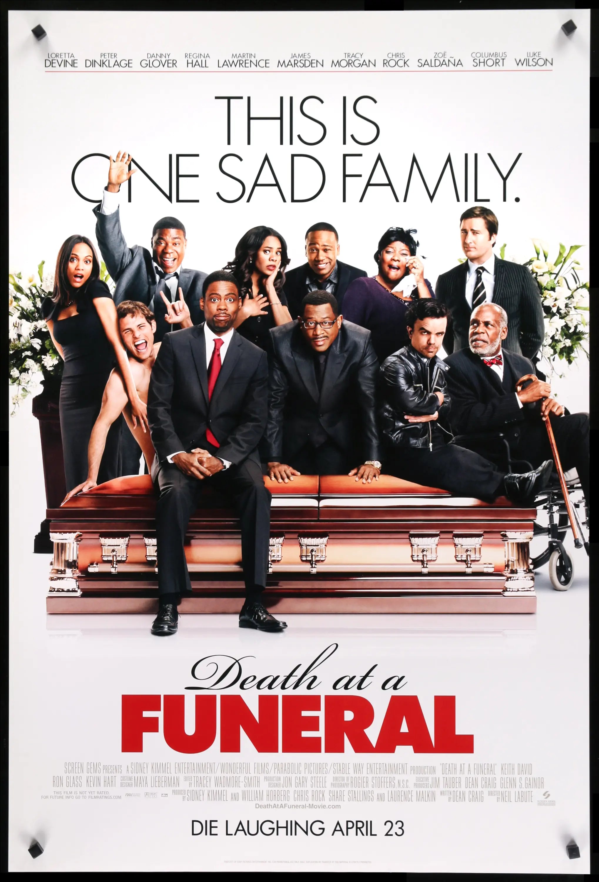 Death at a Funeral (2010) original movie poster for sale at Originalfilmart