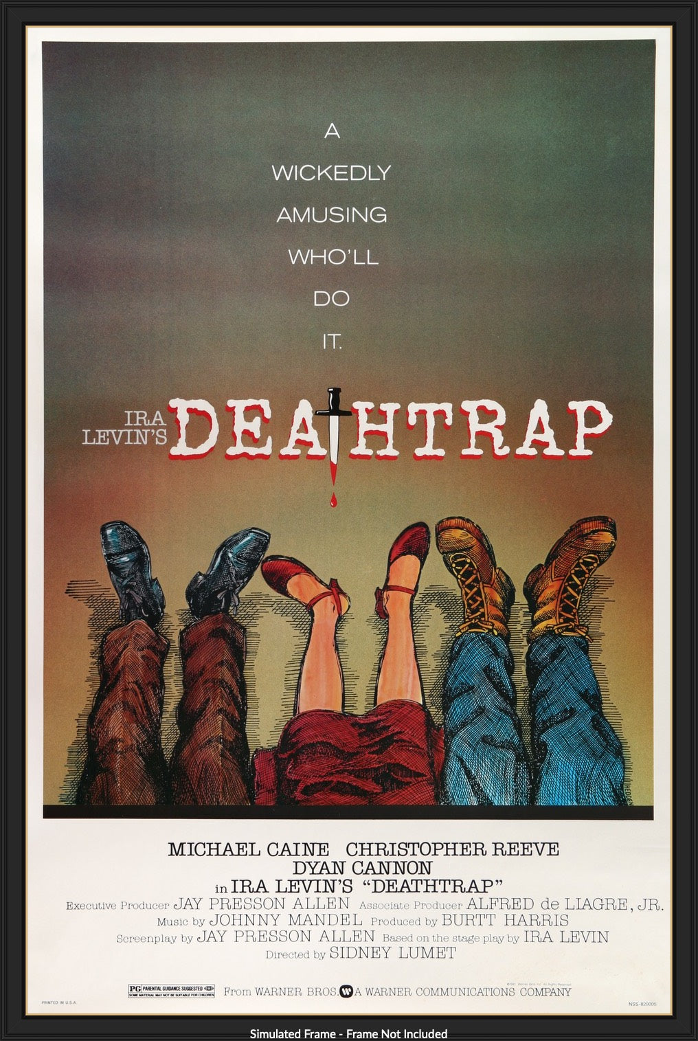 Deathtrap (1982) original movie poster for sale at Originalfilmart