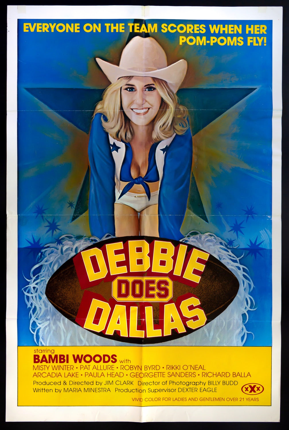 Debbie Does Dallas (1978) original movie poster for sale at Originalfilmart