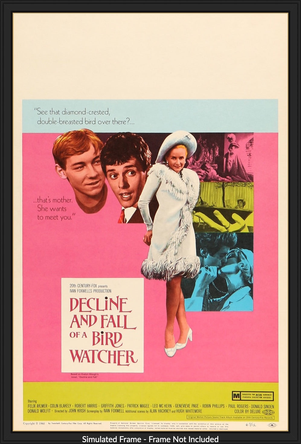 Decline and Fall of a Bird Watcher (1968) original movie poster for sale at Originalfilmart