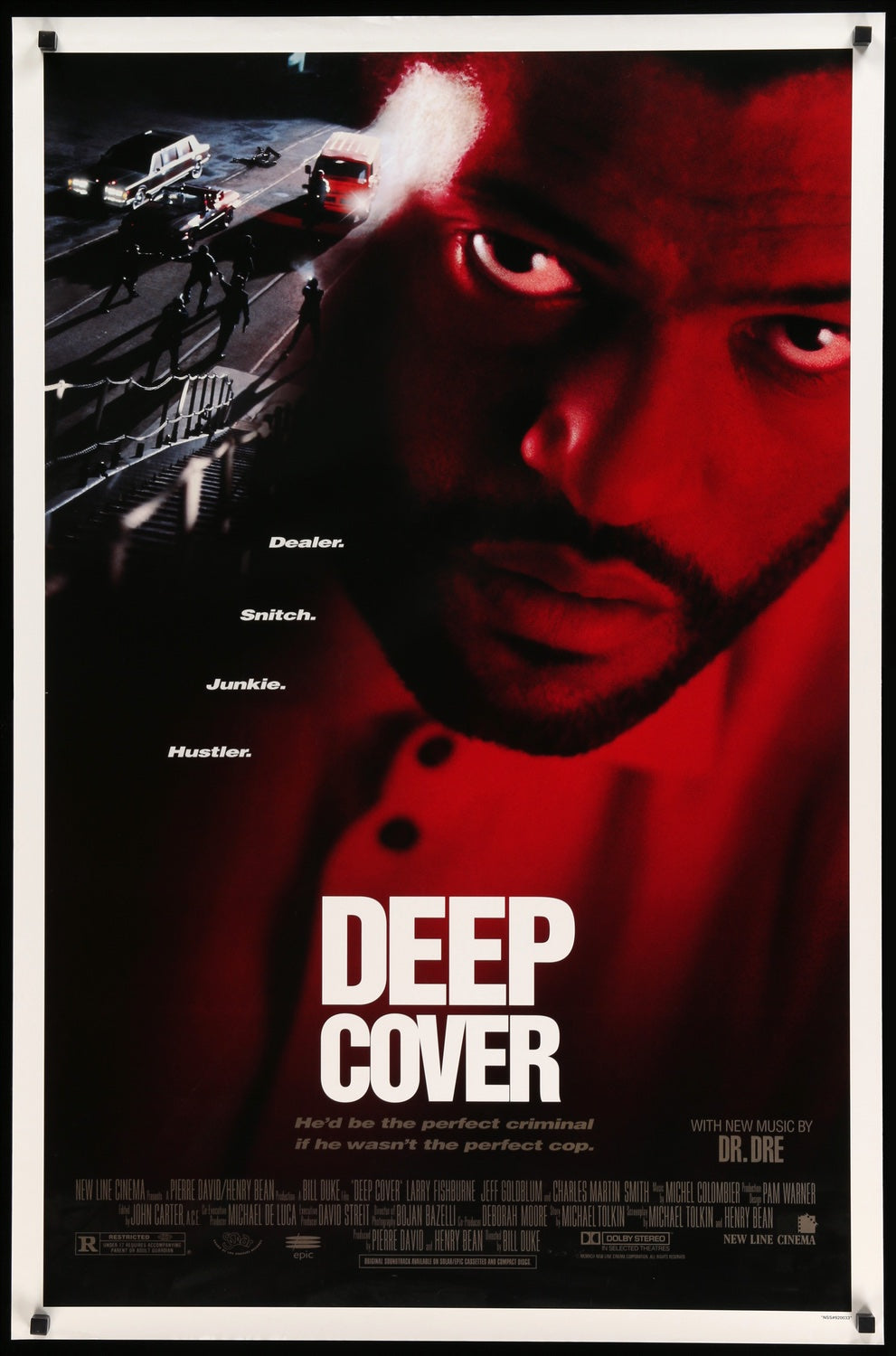 Deep Cover (1992) original movie poster for sale at Originalfilmart