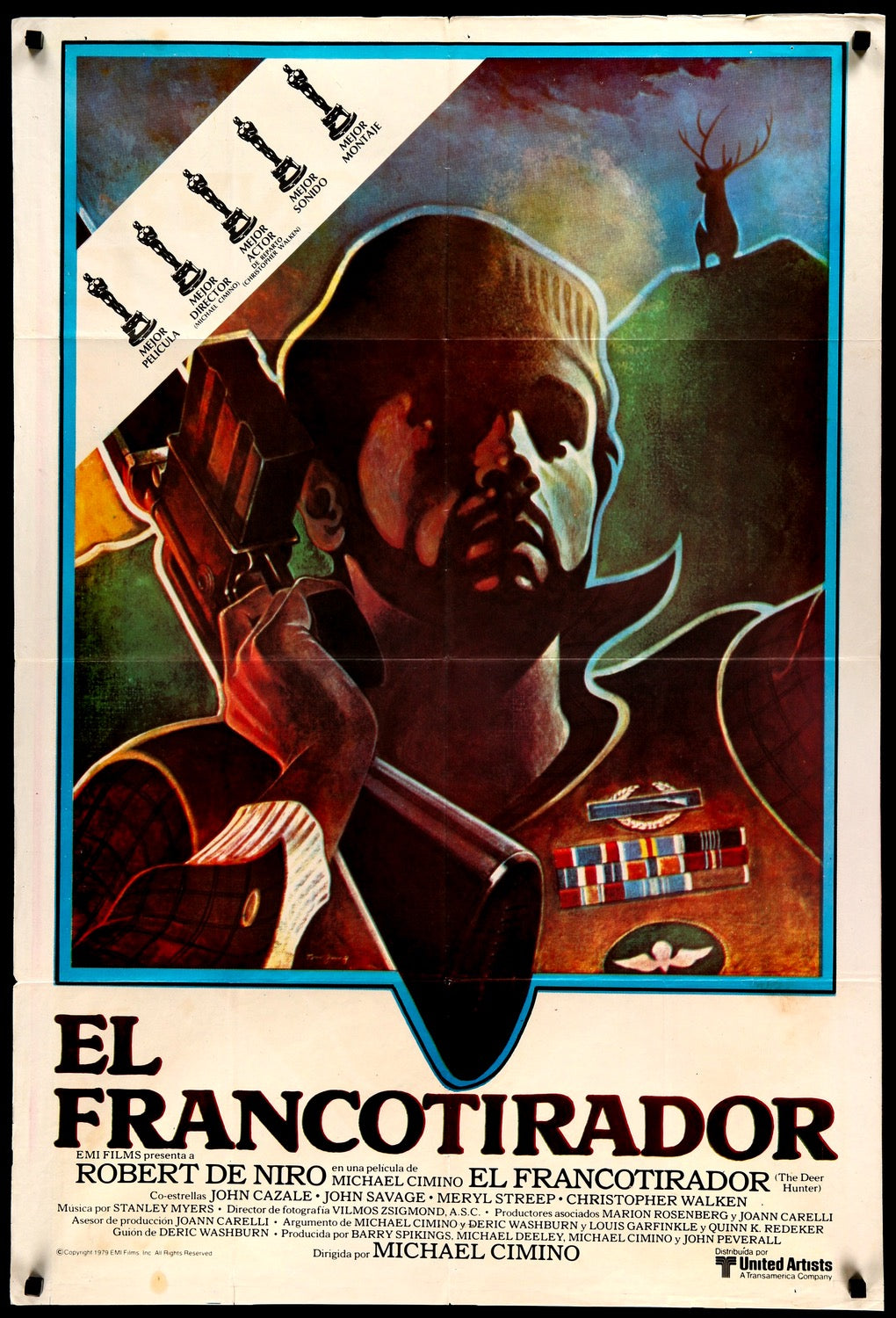 Deer Hunter (1978) original movie poster for sale at Originalfilmart