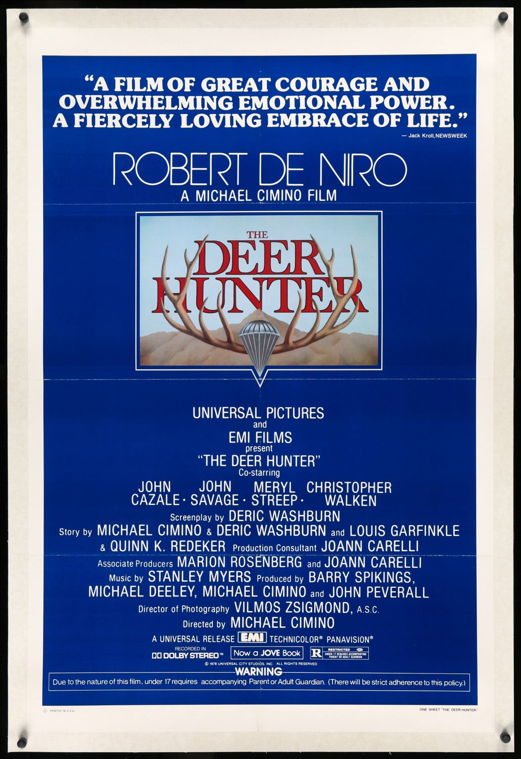 Deer Hunter (1978) original movie poster for sale at Originalfilmart