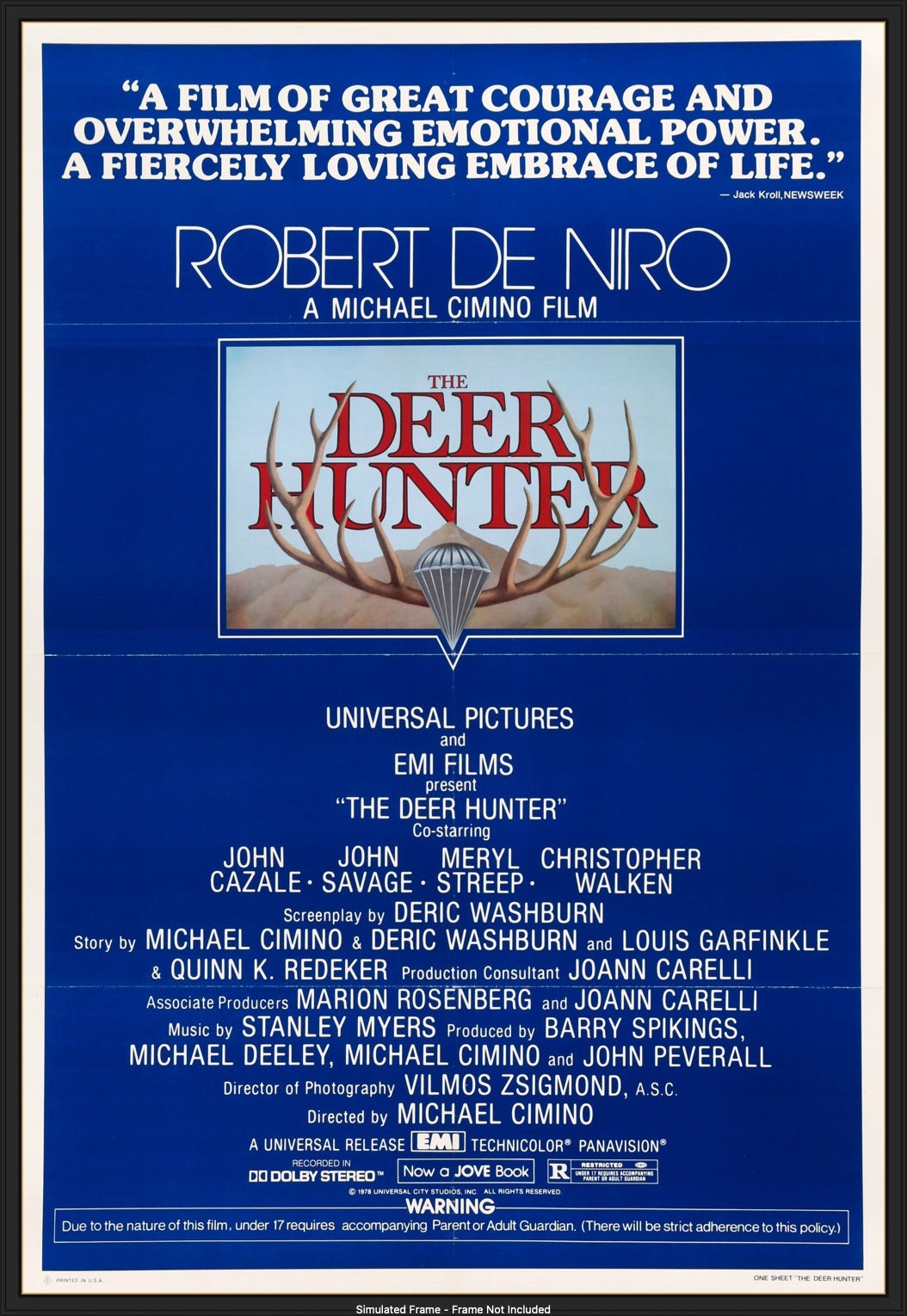 Deer Hunter (1978) original movie poster for sale at Originalfilmart