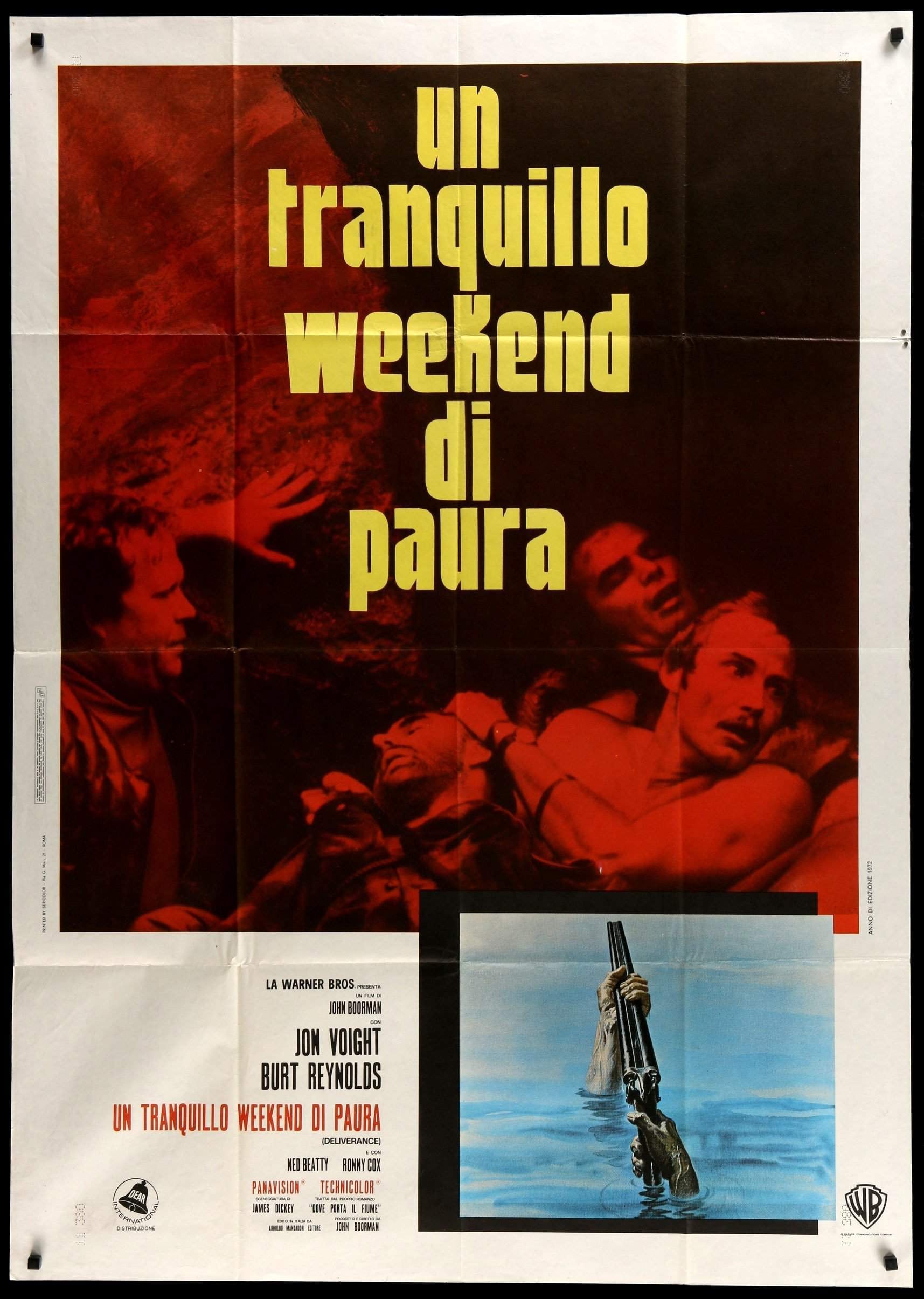 Deliverance (1972) original movie poster for sale at Originalfilmart