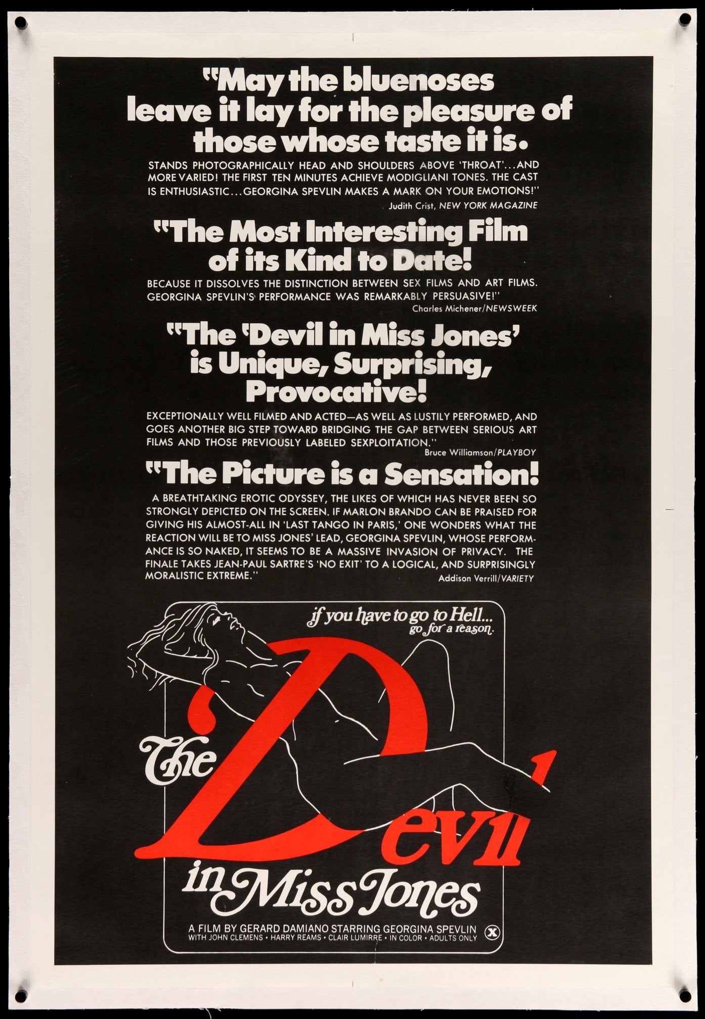 Devil in Miss Jones (1973) original movie poster for sale at Originalfilmart