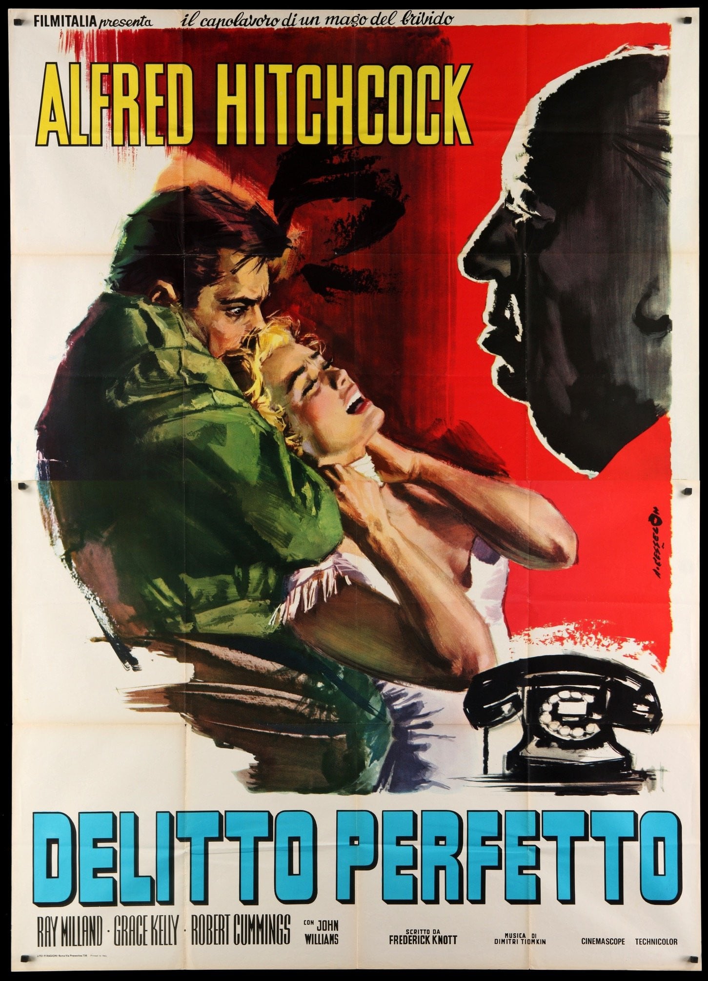 Dial M for Murder (1954) original movie poster for sale at Originalfilmart