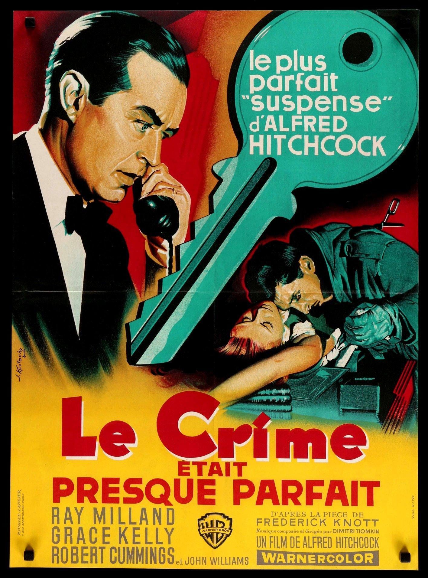 Dial M for Murder (1954) original movie poster for sale at Originalfilmart