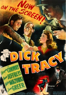 Dick Tracy (1945) original movie poster for sale at Originalfilmart