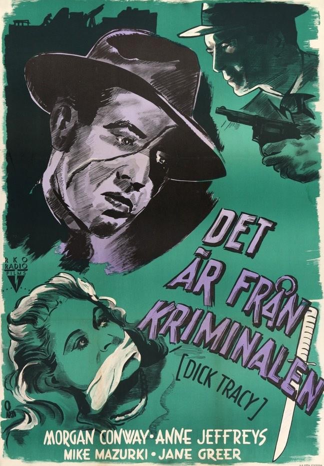 Dick Tracy (1945) original movie poster for sale at Originalfilmart