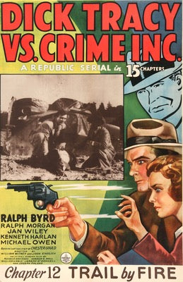 Dick Tracy vs. Crime, Inc. (1941) original movie poster for sale at Originalfilmart