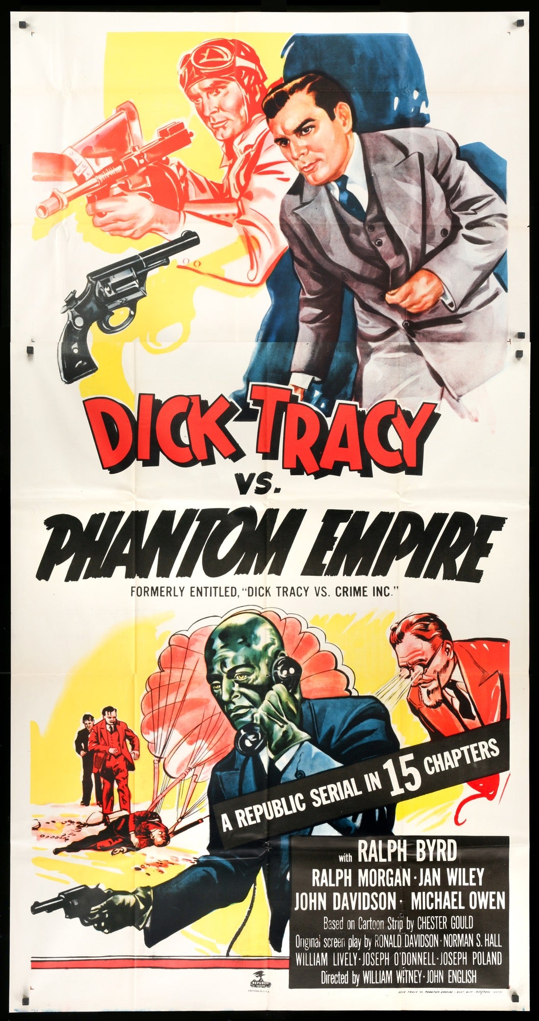 Dick Tracy vs. Crime, Inc. (1941) original movie poster for sale at Originalfilmart