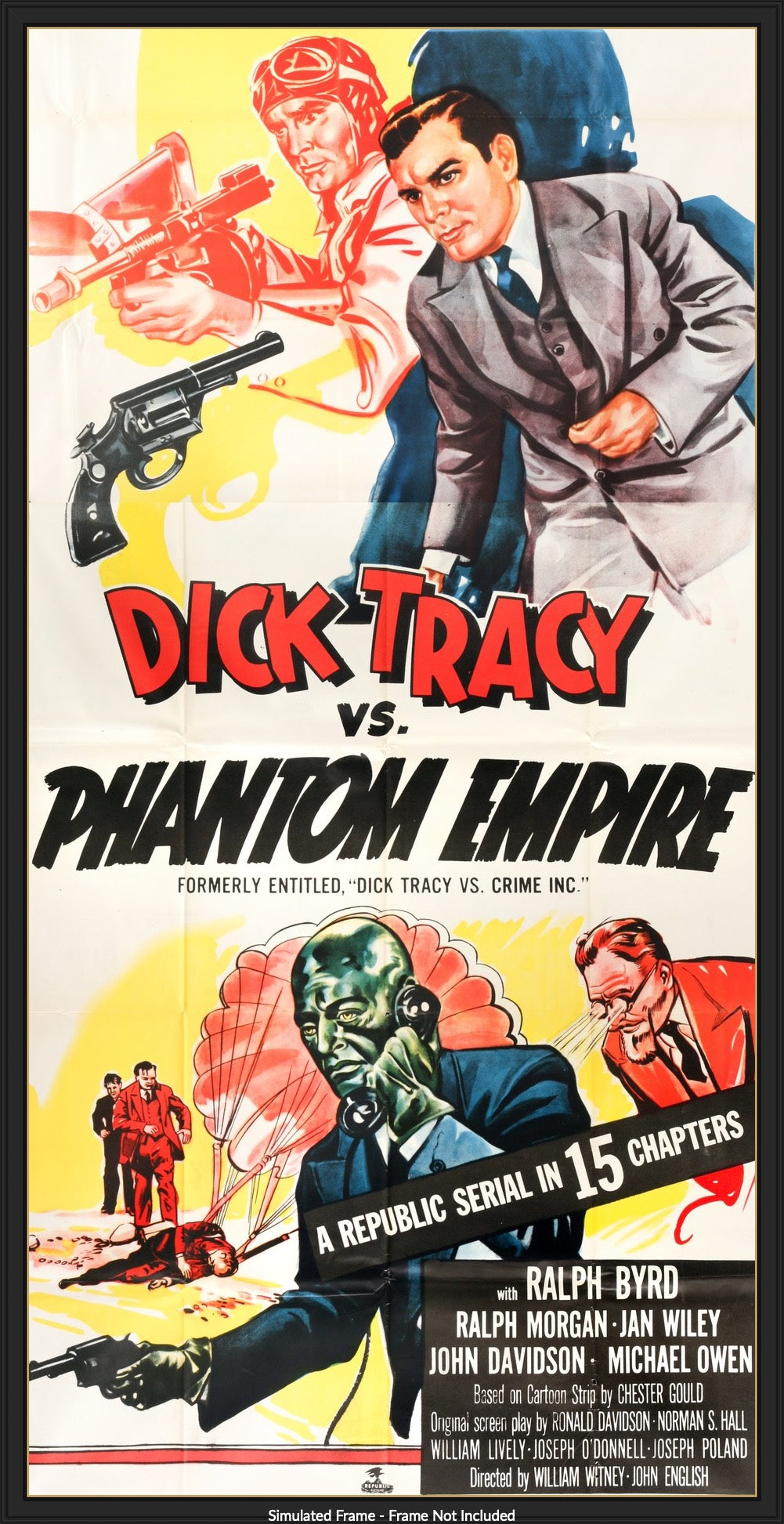 Dick Tracy vs. Crime, Inc. (1941) original movie poster for sale at Originalfilmart