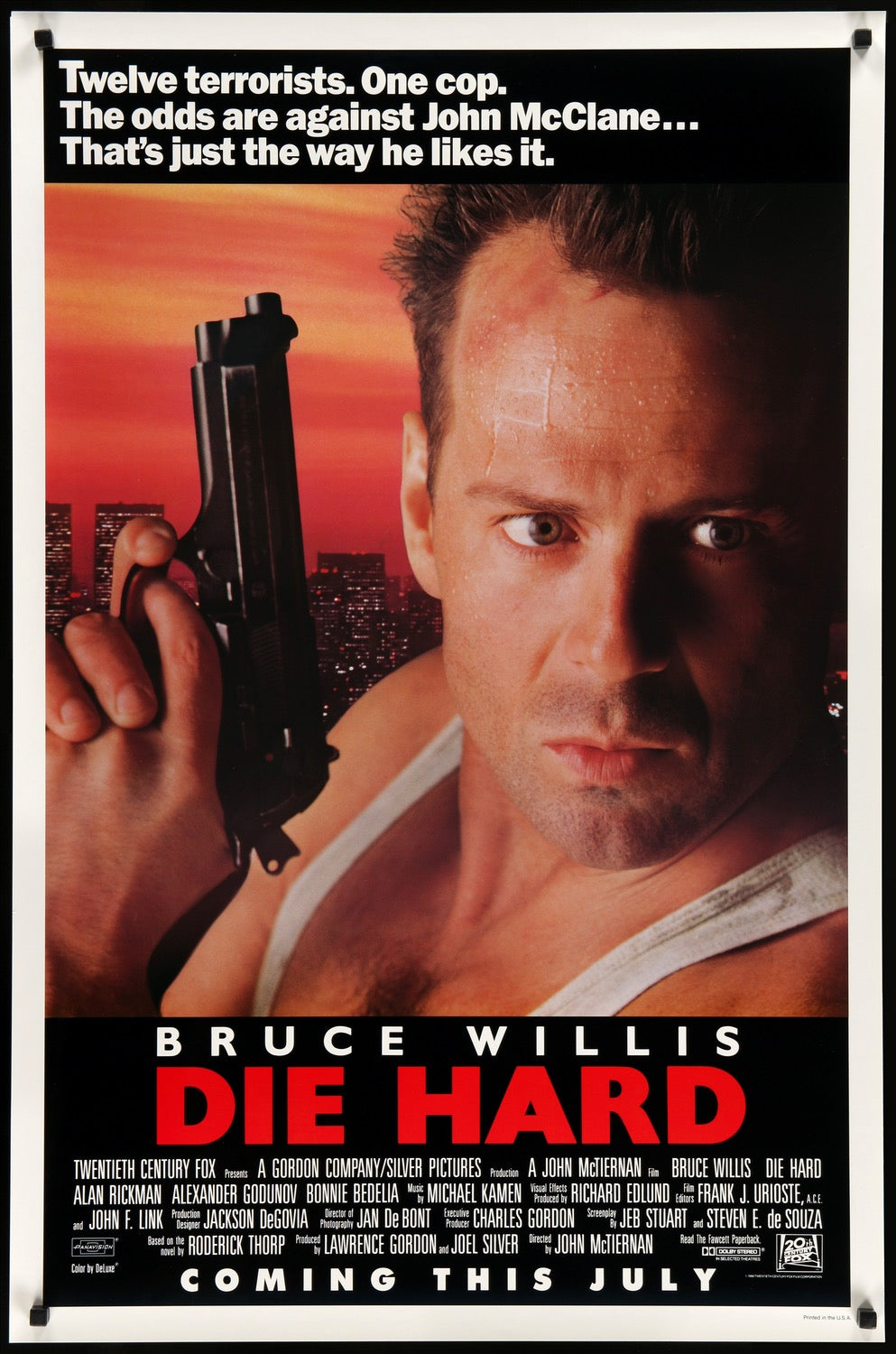 Die Hard (1988) original movie poster for sale at Originalfilmart