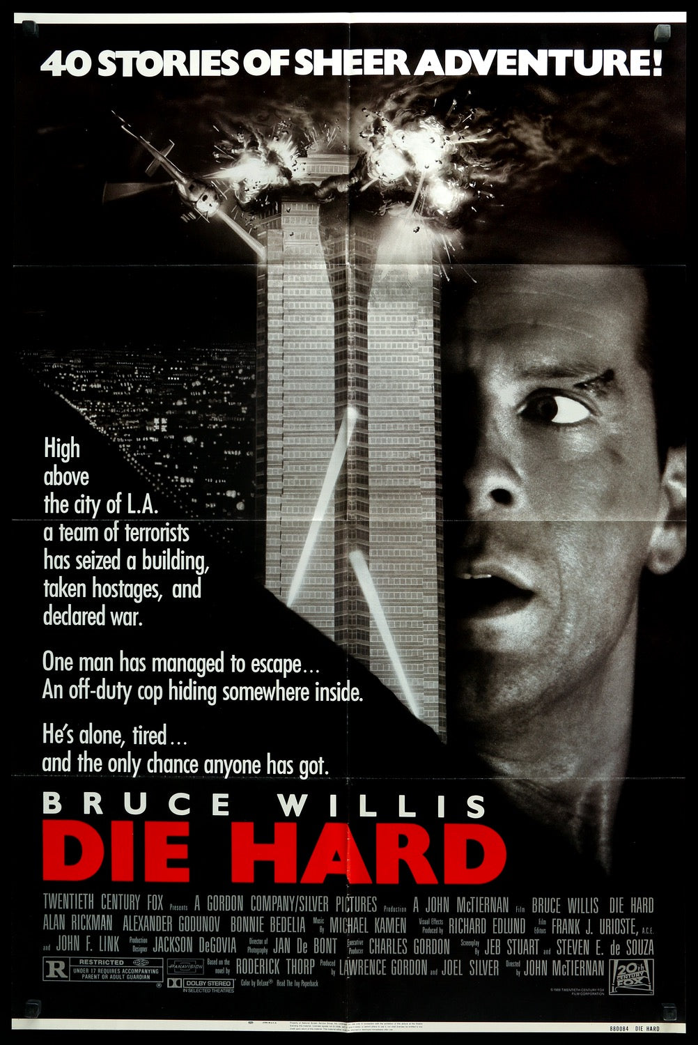 Die Hard (1988) original movie poster for sale at Originalfilmart