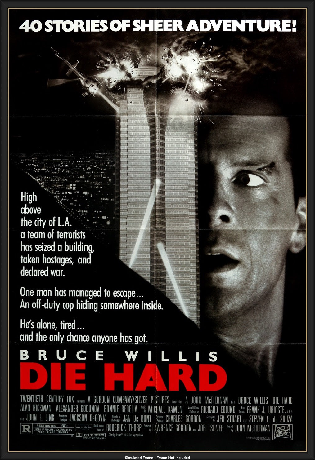 Die Hard (1988) original movie poster for sale at Originalfilmart