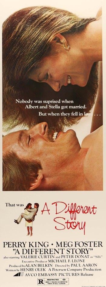 A Different Story (1978) original movie poster for sale at Originalfilmart