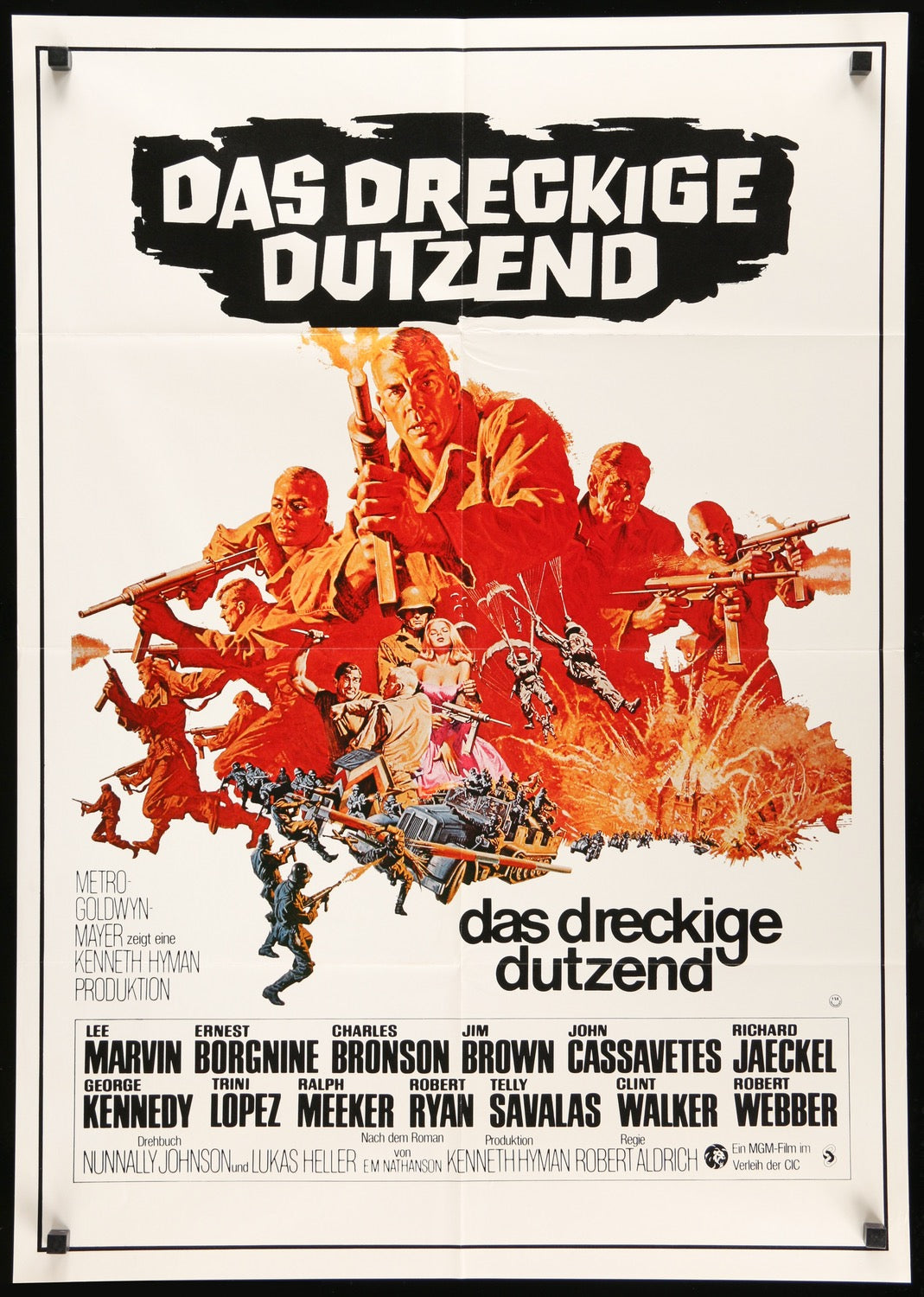 Dirty Dozen (1967) original movie poster for sale at Originalfilmart