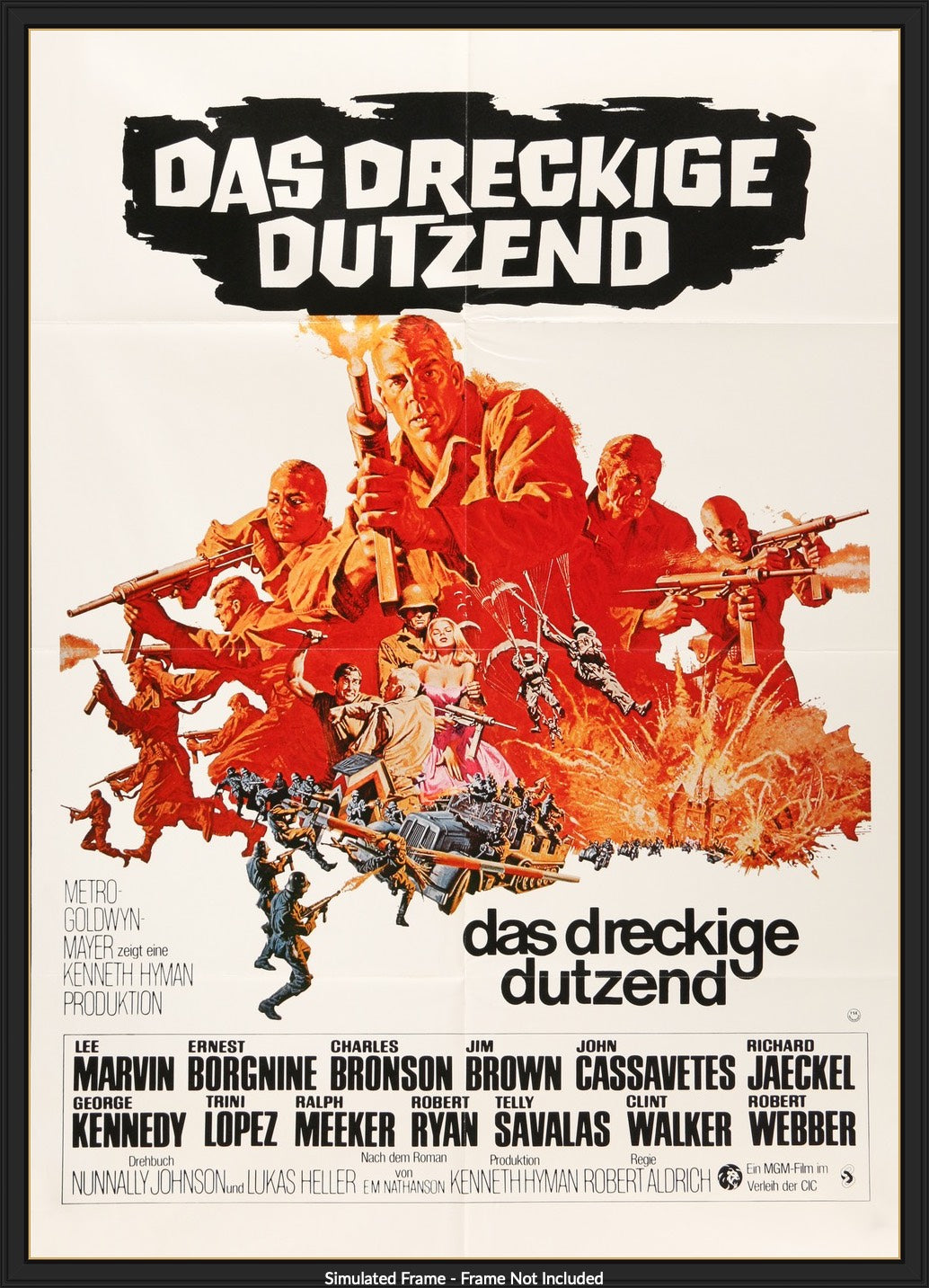 Dirty Dozen (1967) original movie poster for sale at Originalfilmart