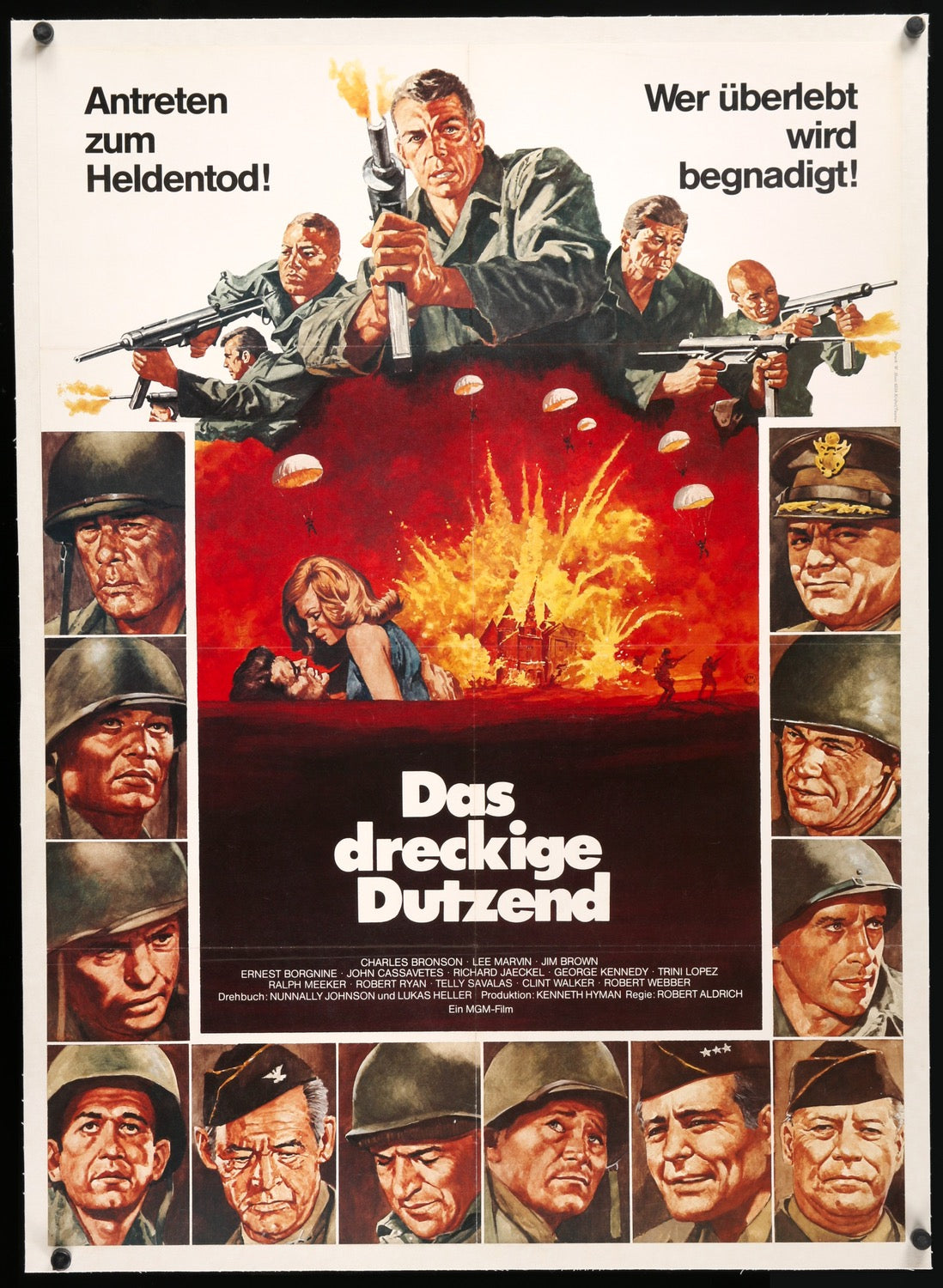 Dirty Dozen (1967) original movie poster for sale at Originalfilmart