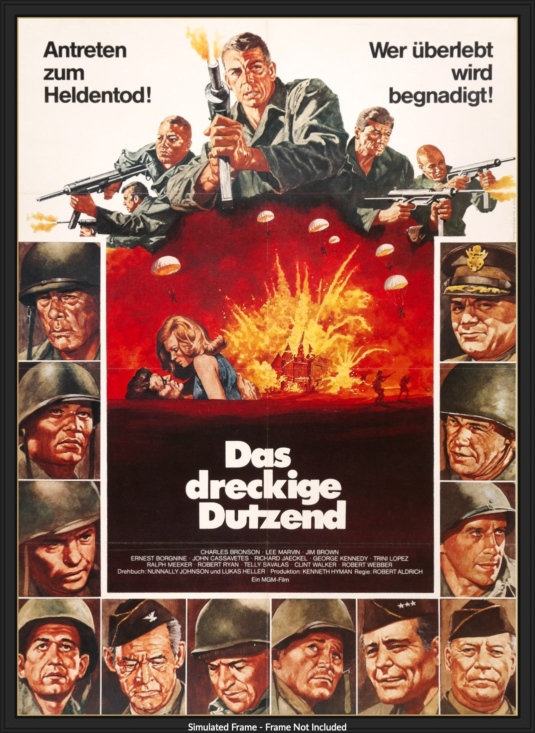 Dirty Dozen (1967) original movie poster for sale at Originalfilmart