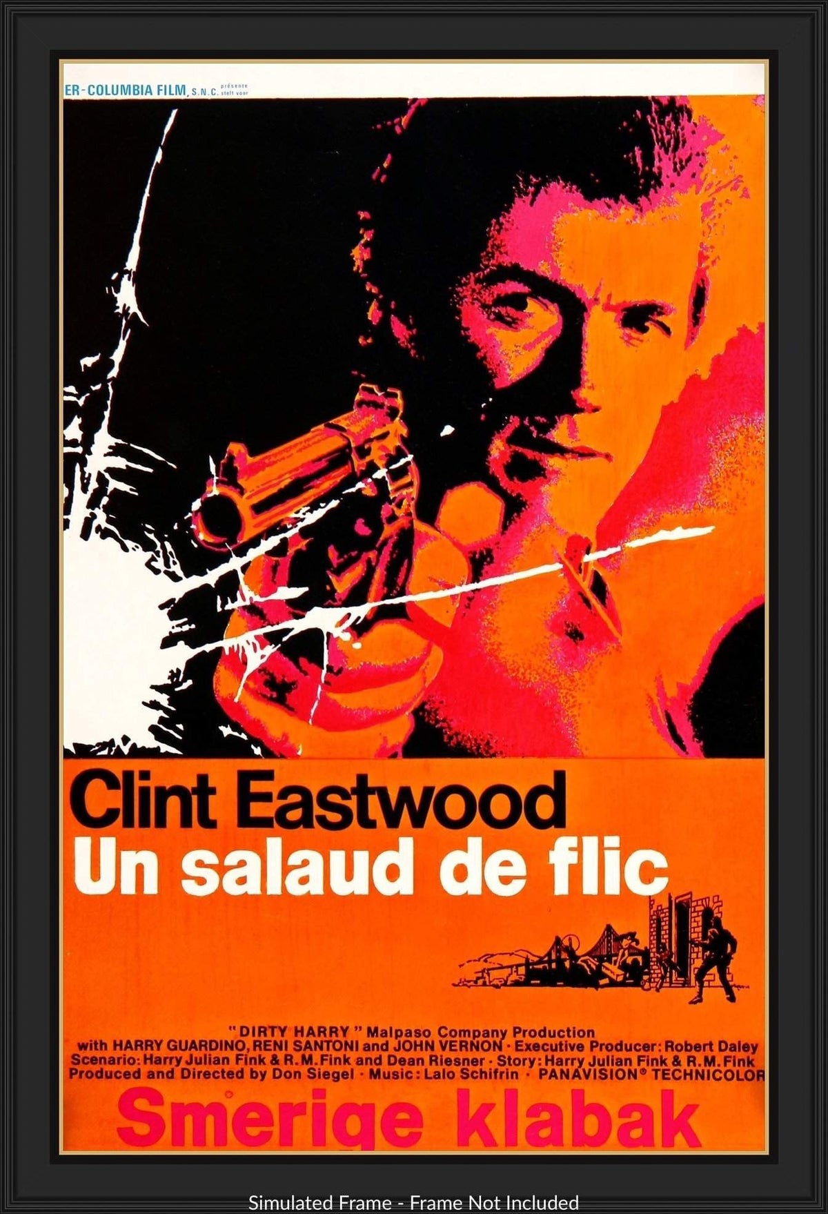 Dirty Harry (1971) original movie poster for sale at Originalfilmart