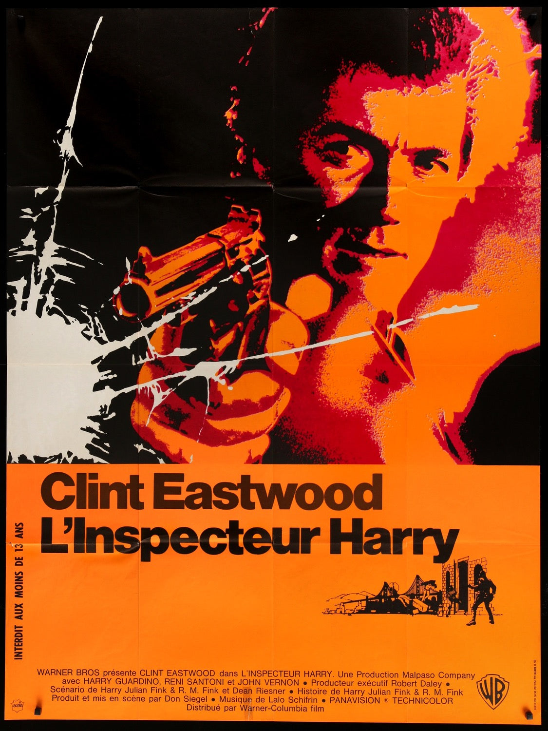 Dirty Harry (1971) original movie poster for sale at Originalfilmart