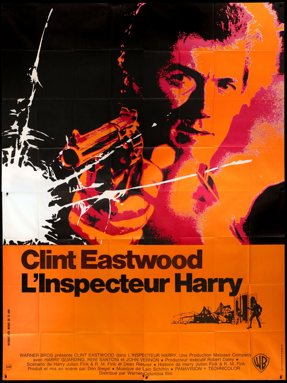 Dirty Harry (1971) original movie poster for sale at Originalfilmart