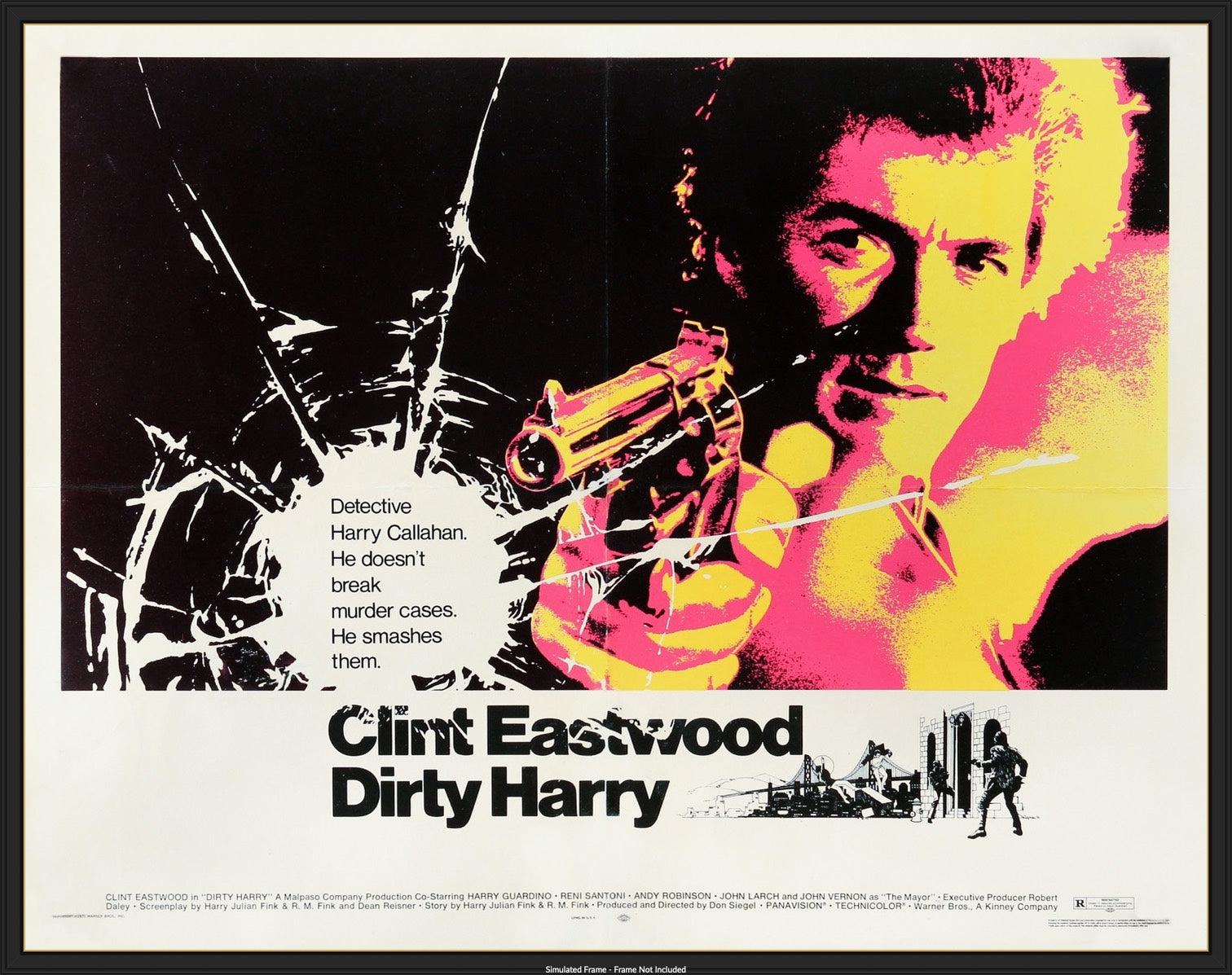 Dirty Harry (1971) original movie poster for sale at Originalfilmart