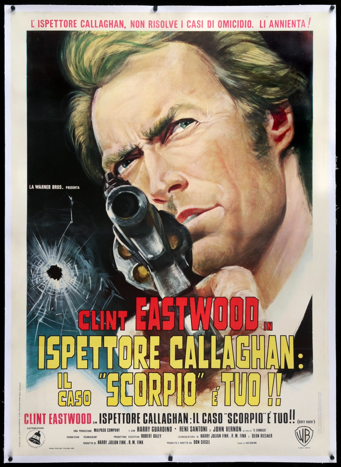 Dirty Harry (1971) original movie poster for sale at Originalfilmart