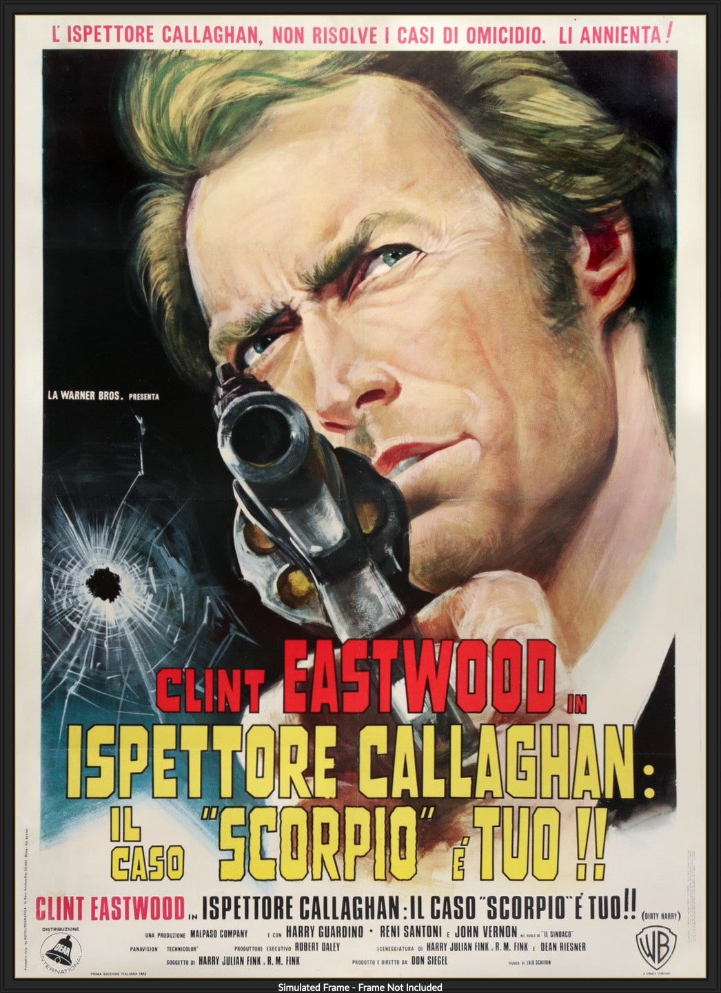 Dirty Harry (1971) original movie poster for sale at Originalfilmart