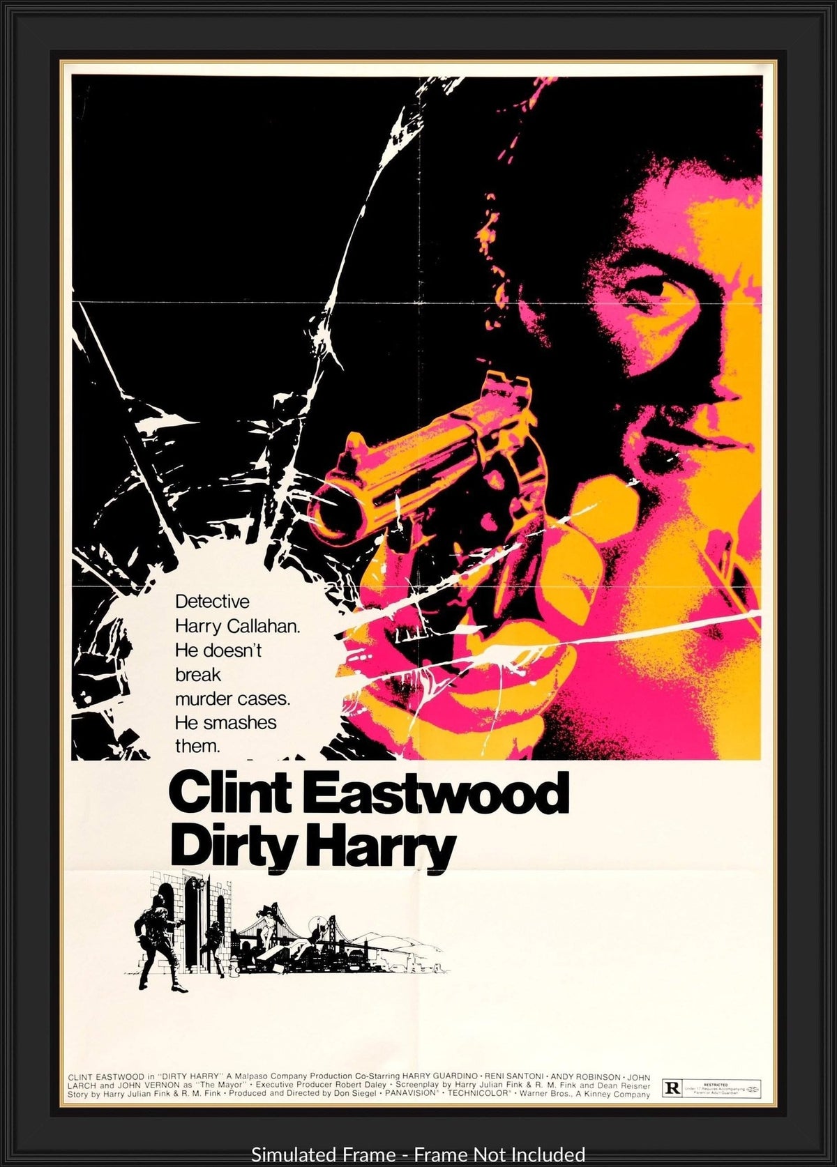 Dirty Harry (1971) original movie poster for sale at Originalfilmart